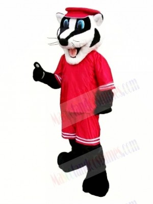 School Sporty Badger Mascot Costume
