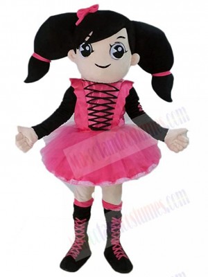 Ballet Girl mascot costume