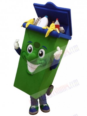 Trash Can mascot costume