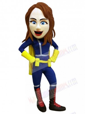 Female Firefighter mascot costume