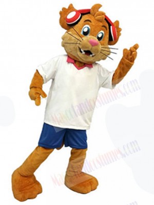 Wolf mascot costume