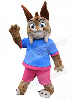 Lynx mascot costume