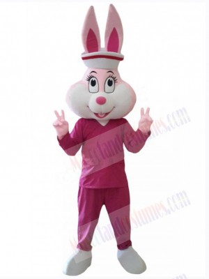 Easter Bunny Rabbit mascot costume