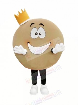 Cute Pancake Mascot Costume Cartoon