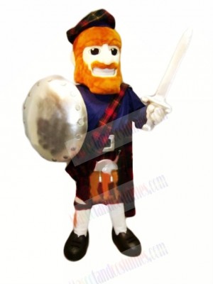 Best Quality Highlander Mascot Costume Cartoon