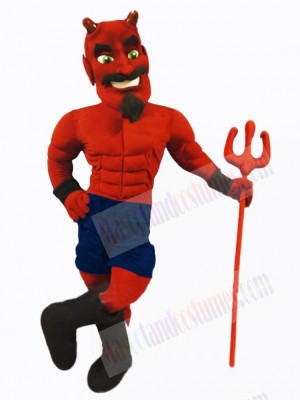 Devil mascot costume