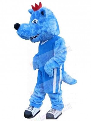 Wolf mascot costume