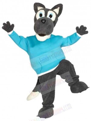 Wolf mascot costume