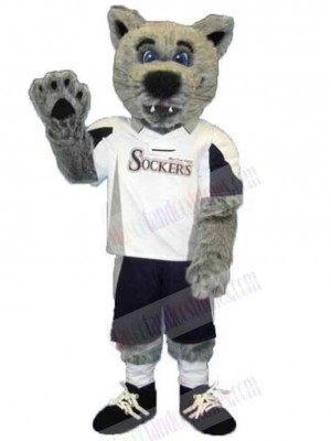 Wolf mascot costume