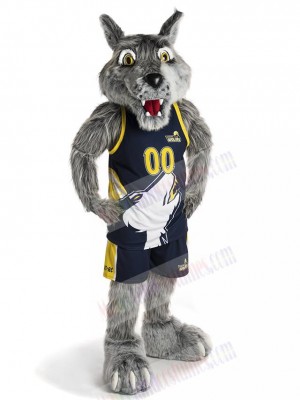 Wolf mascot costume
