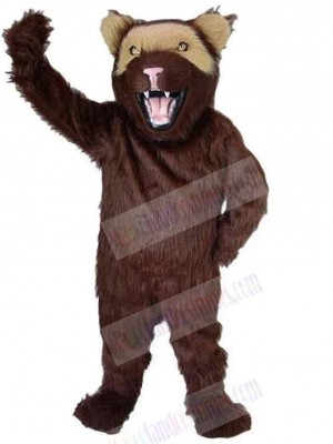 Wolf mascot costume