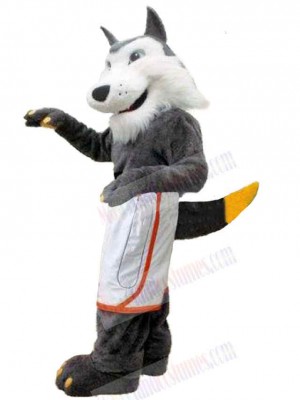 Wolf mascot costume