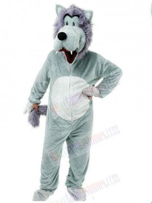 Wolf mascot costume