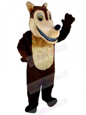 Wolf mascot costume