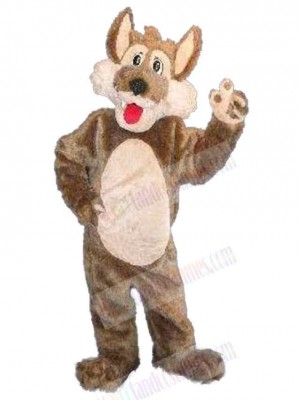 Wolf mascot costume