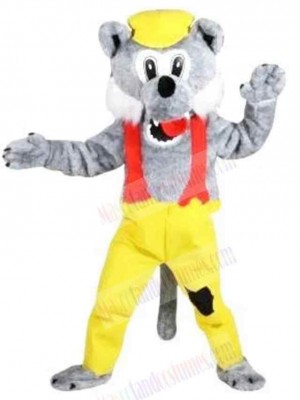 Wolf mascot costume