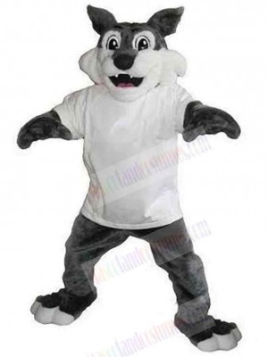 Wolf mascot costume