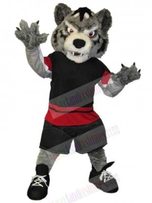 Wolf mascot costume