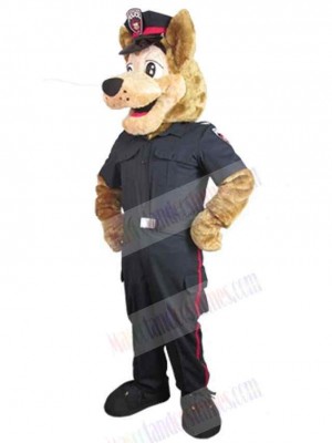 Wolf mascot costume