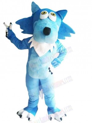 Wolf mascot costume