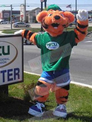 Tiger mascot costume