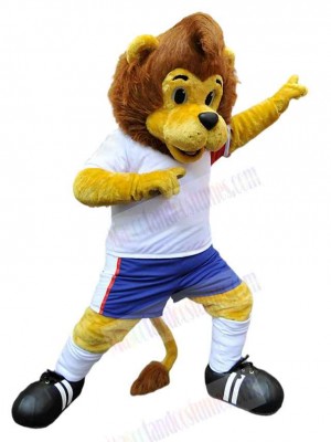 Lion mascot costume