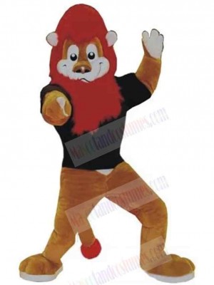 Lion mascot costume