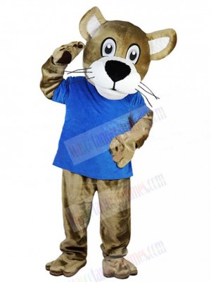 Leopard mascot costume