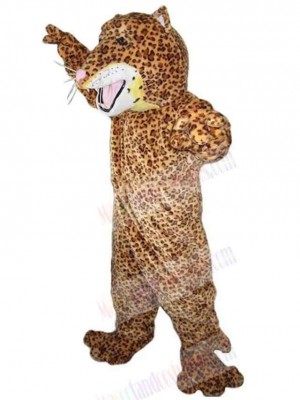Leopard mascot costume