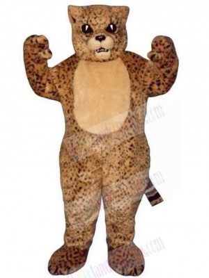 Leopard mascot costume