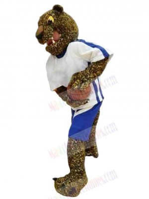 Leopard mascot costume