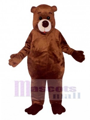 Cute Chubby Bear Mascot Costume