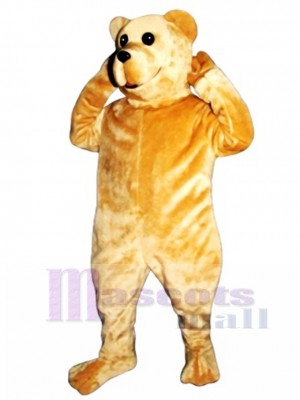 Cute Bruce Bear Mascot Costume