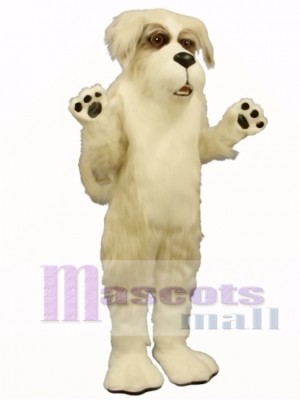 Cute Fluff Dog Mascot Costume