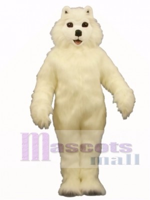Cute Sam Samoyed Dog Mascot Costume