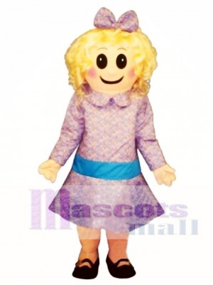 Satin Doll Mascot Costume