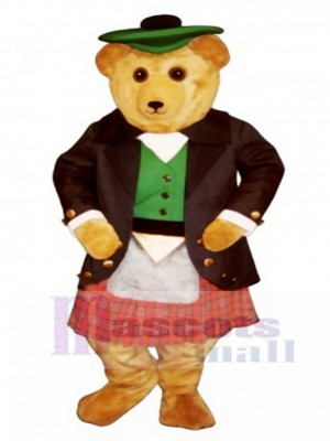 Argyle MacBear Bear Mascot Costume