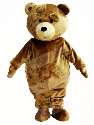Brown Teddy Bear Mascot Costumes Animal 