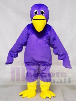 Purple Pelican Bird Mascot Costumes Animal 