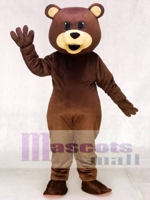 Brown Teddy Bear Toy Mascot Costumes Animal  