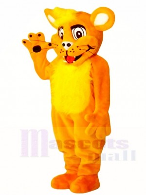  Orange Lion Cub Mascot Costumes Animal 