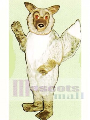 Cute Wolf Mascot Costume