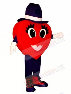 Madcap Walking Heart Lightweight Mascot Costume 