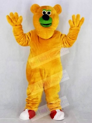 Fresno Grizzlies Parker T. Orange Bear Mascot Costume College