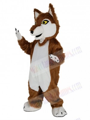 Wolf mascot costume