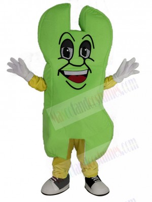 Green Tool Wrench Spanner Mascot Costume Cartoon
