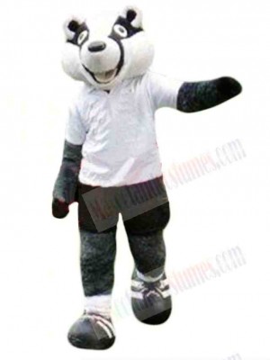 Sporty Badger Mascot Costume 