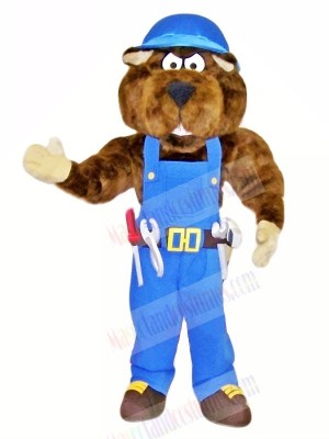 Industrial Gopher Mascot Costumes Cartoon