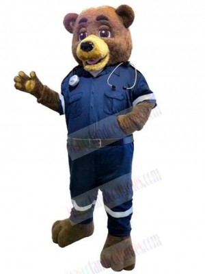Bear mascot costume