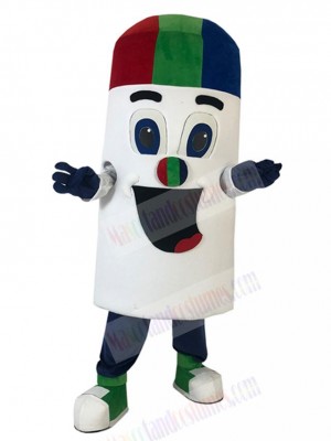 Pill mascot costume